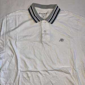 Aeropostale Men's A87 White Pique Polo Shirt